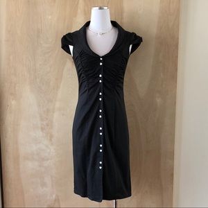 Black Tea-length Dress by Ladakh